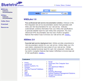 Tablet Screenshot of bluetetra.com